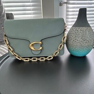 Coach Chain Tabby Shoulder Bag (Sage)